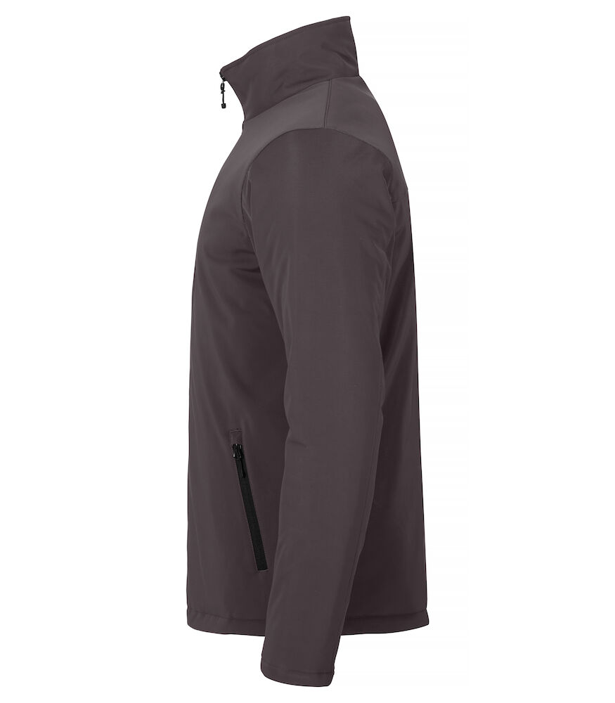 Padded Softshell Jacket 945 dunkelgrau M