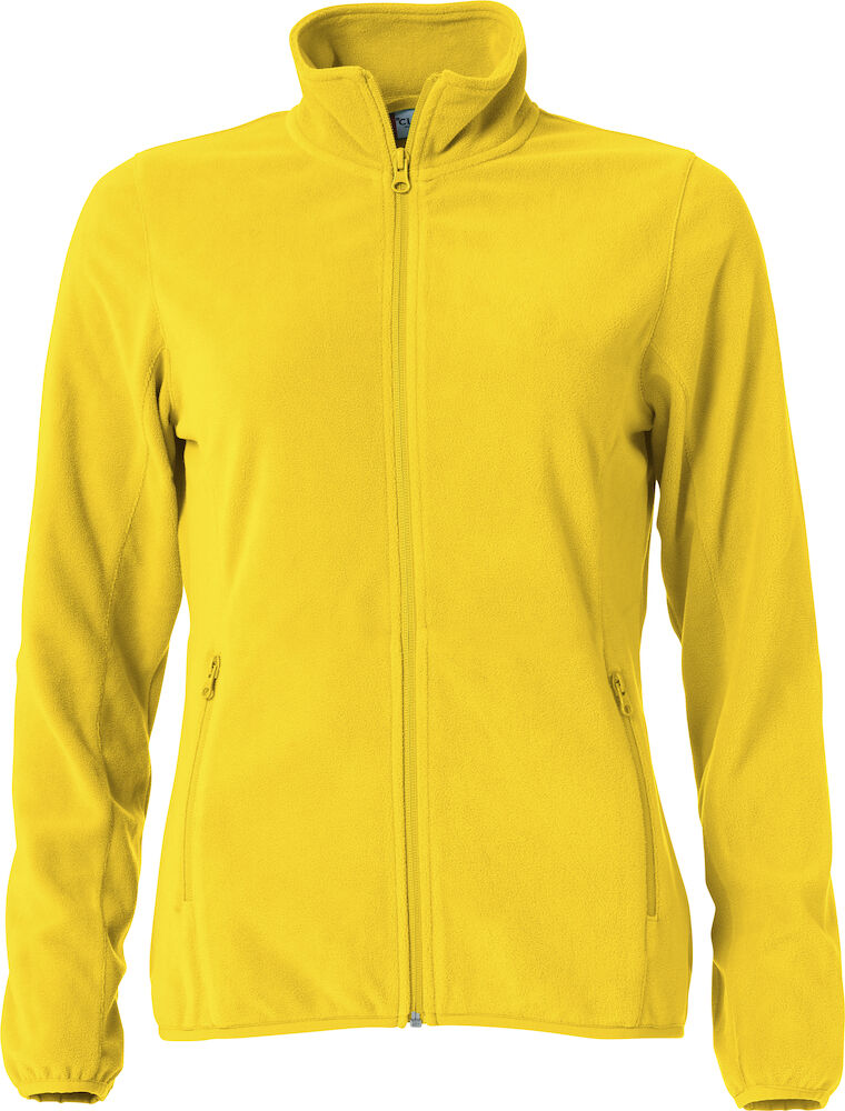 Basic Micro Fleece Jacket Women 10 zitrone XS