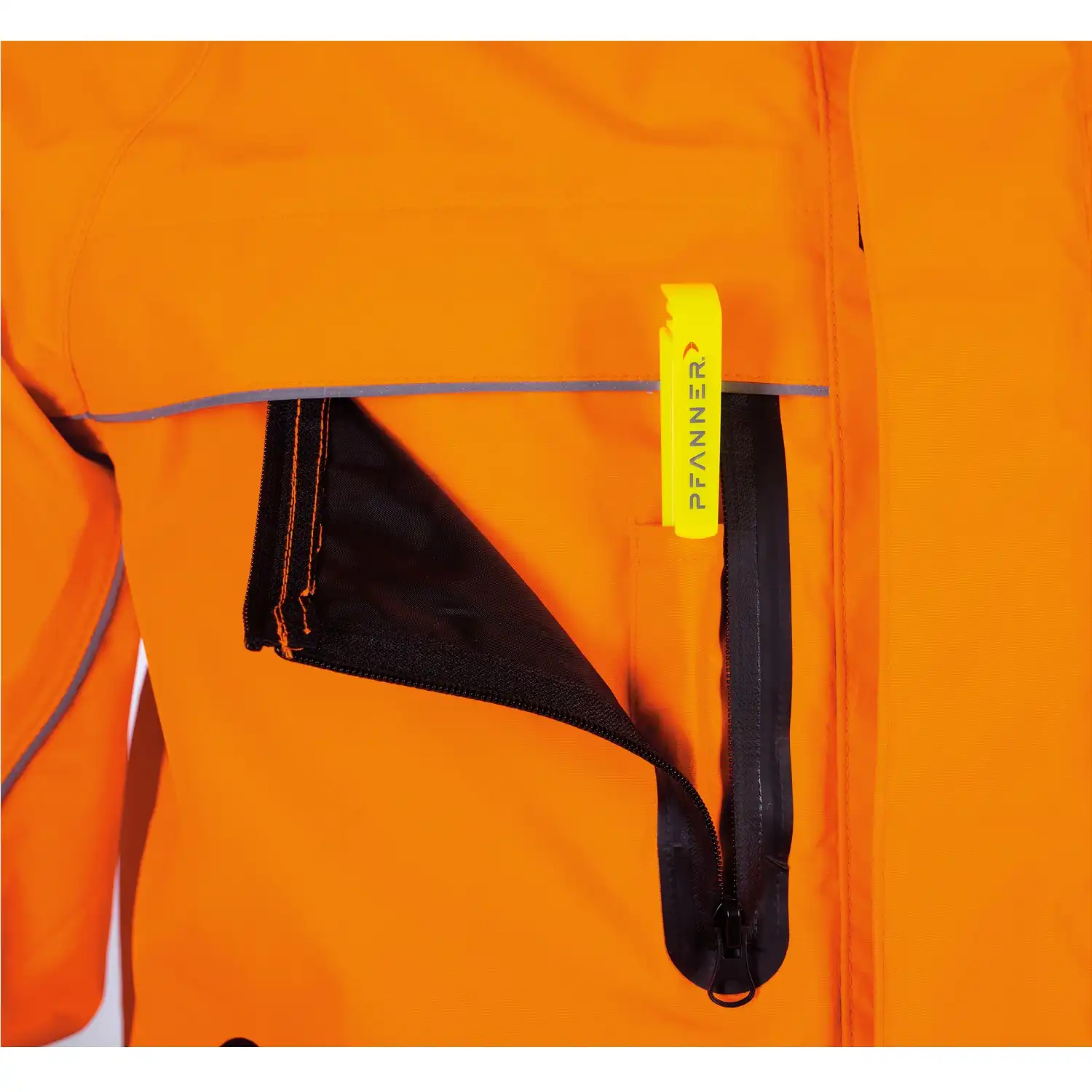 Zipp2Zipp Warn-Regenjacke