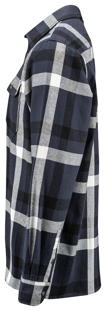 5212 FLANELLHEMD 58 marineblau XS
