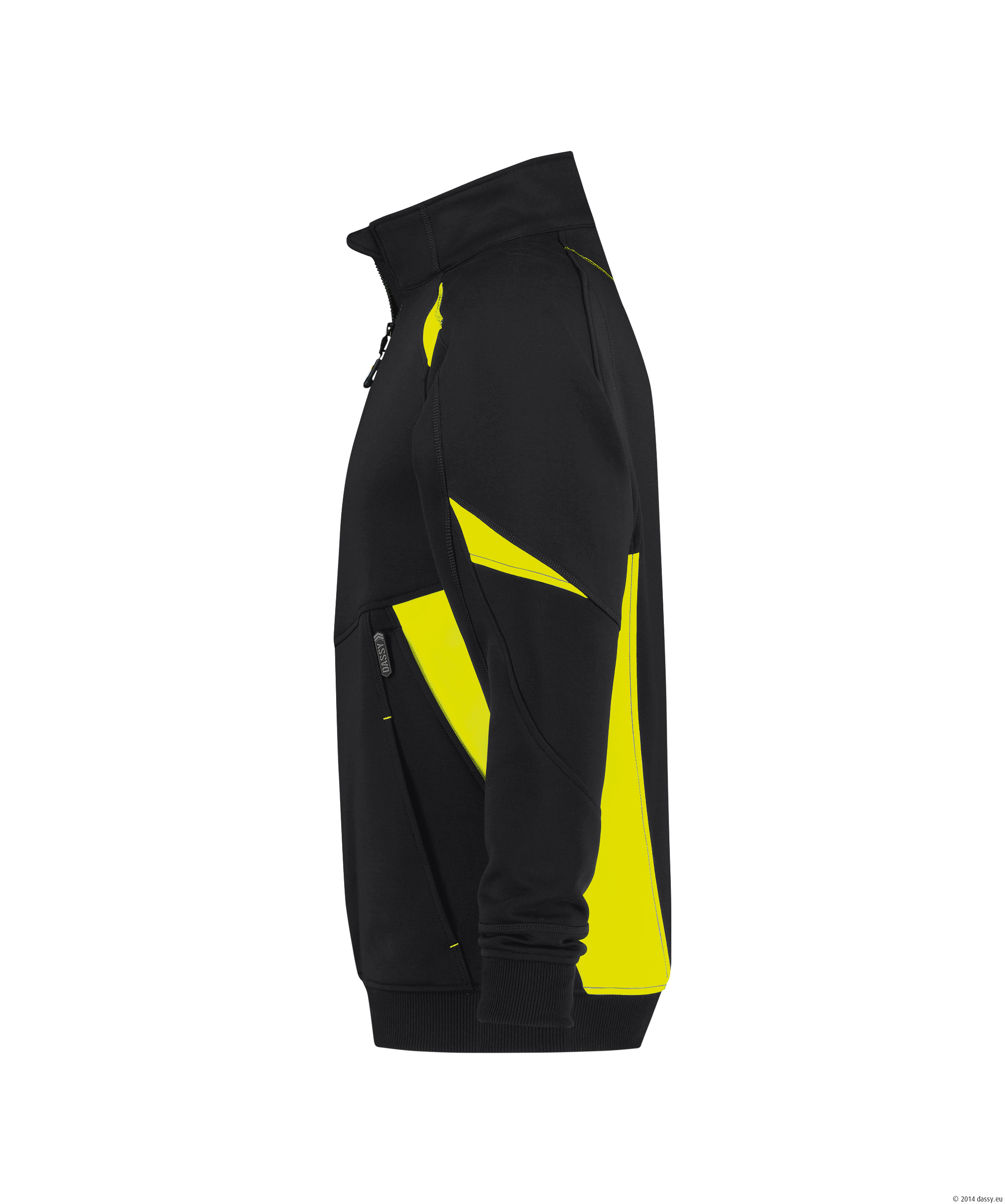 DASSY® Aratu 6790-schwarz-neongelb XL