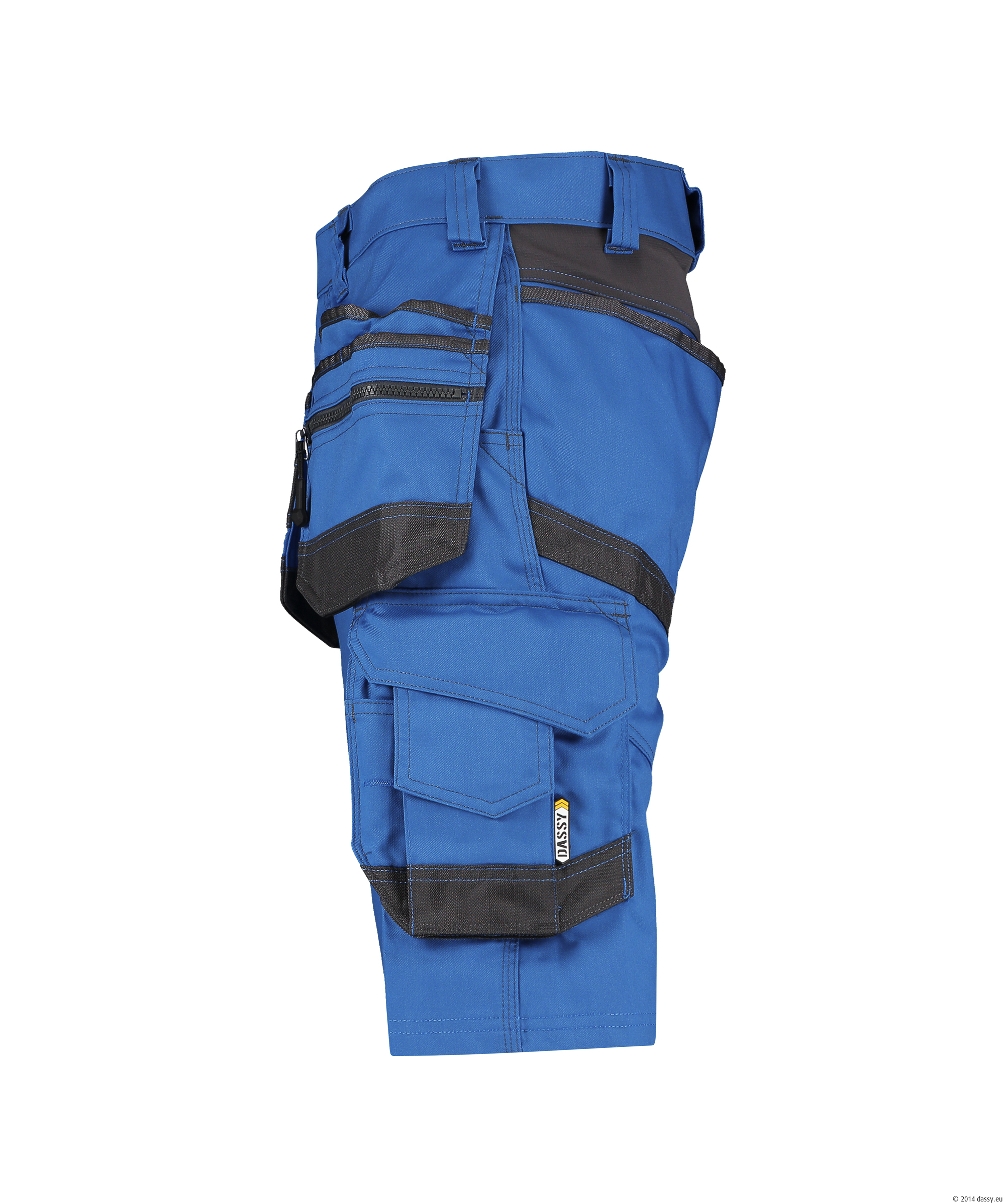 DASSY® Trix 6846-azurblau-anthrazitgrau 54