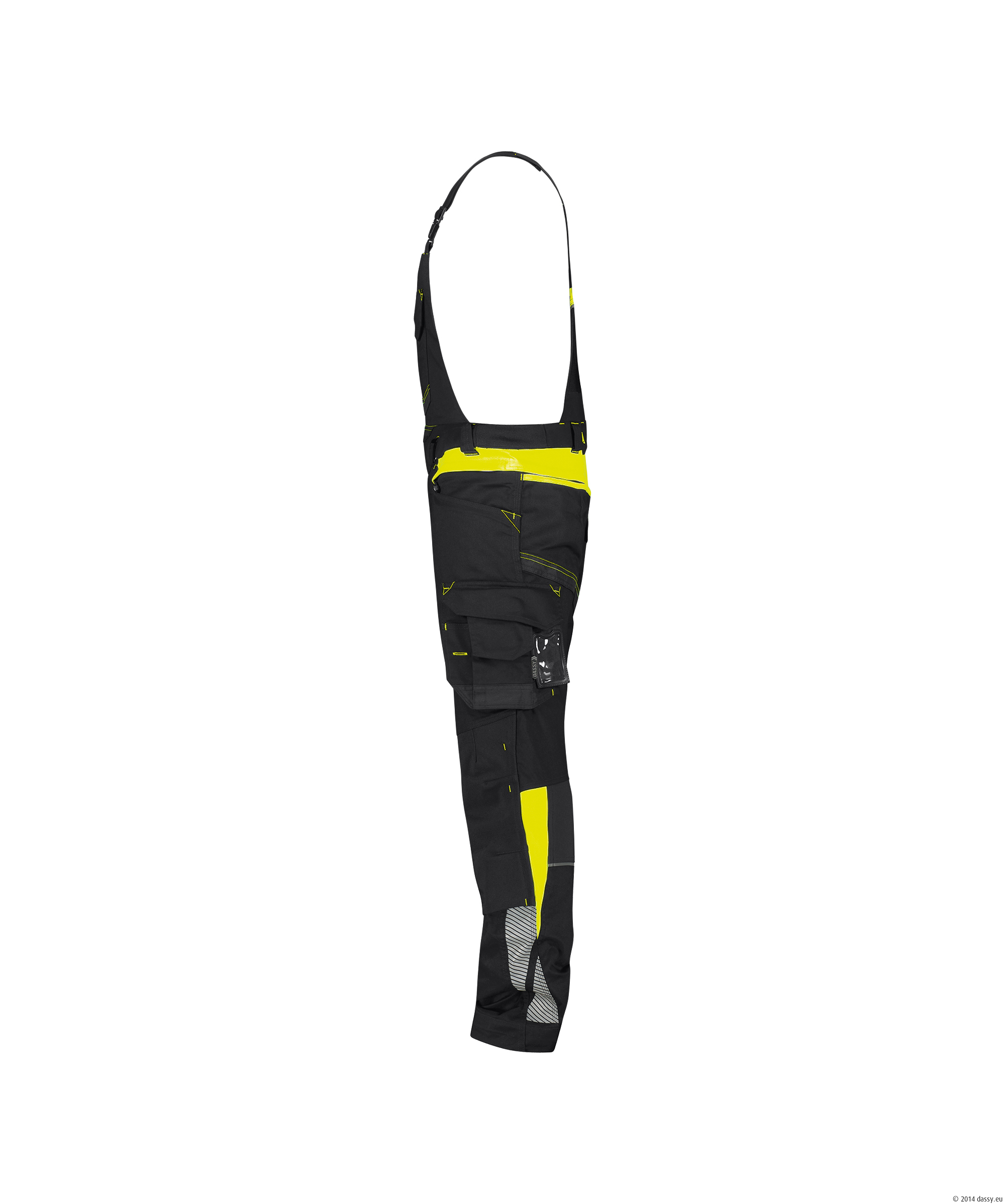 DASSY® Ulsan 6790-schwarz-neongelb Standard, 60