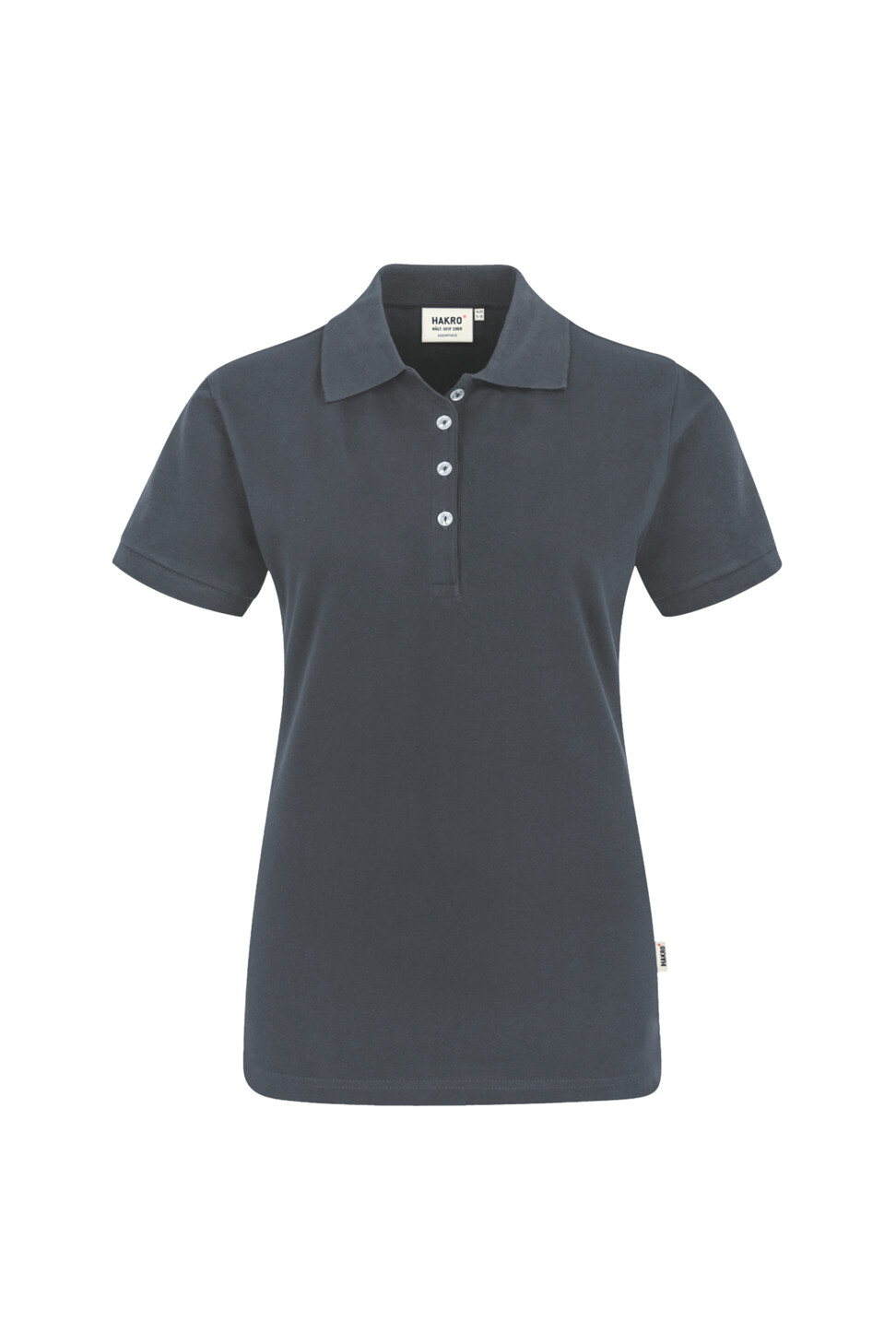 Hakro Stretch-Poloshirt Damen 028-anthrazit S