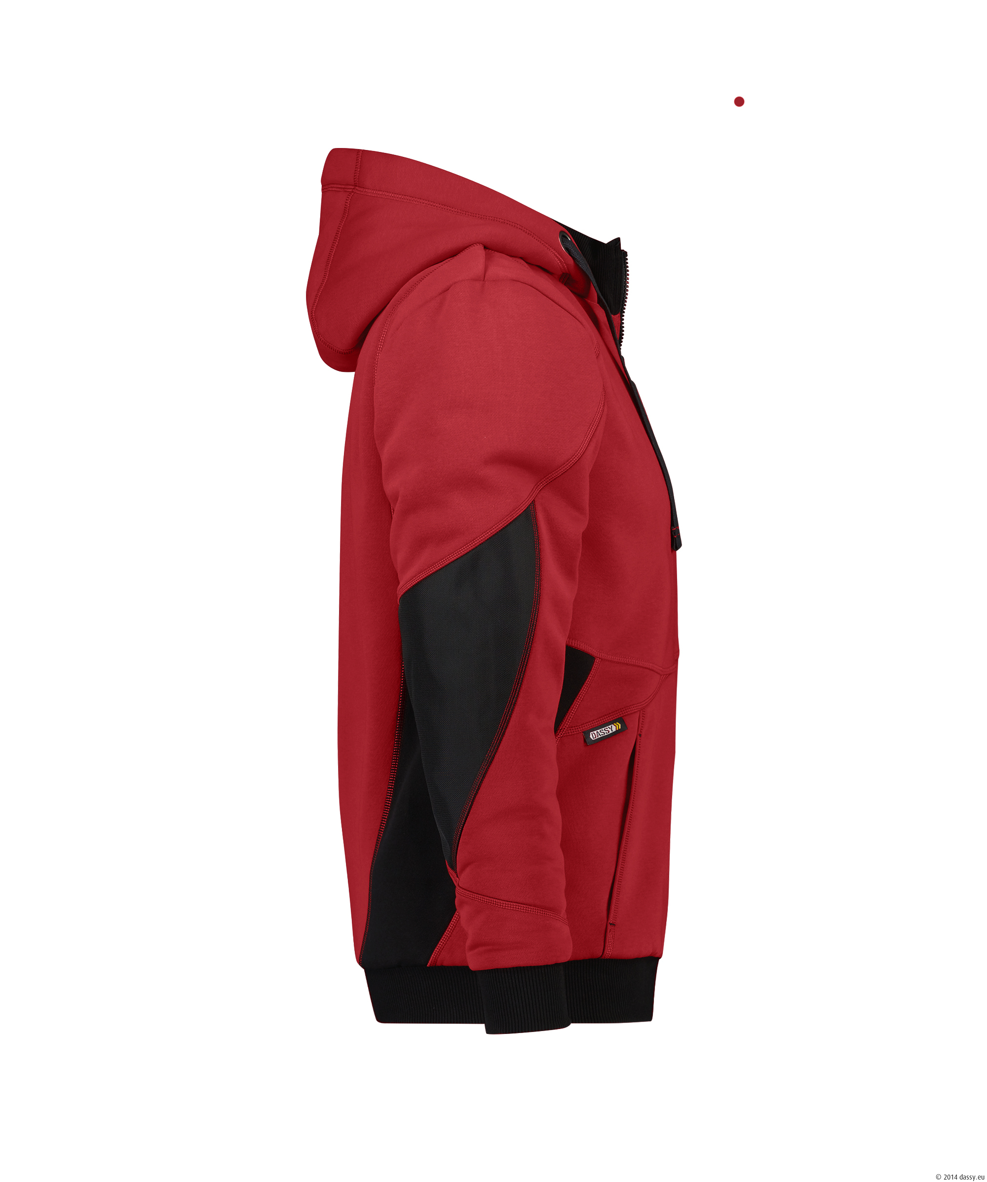 DASSY® Pulse 6674 rot-schwarz 4XL