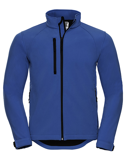 Men?s Softshell Jacket - Azure Blue, 3XL