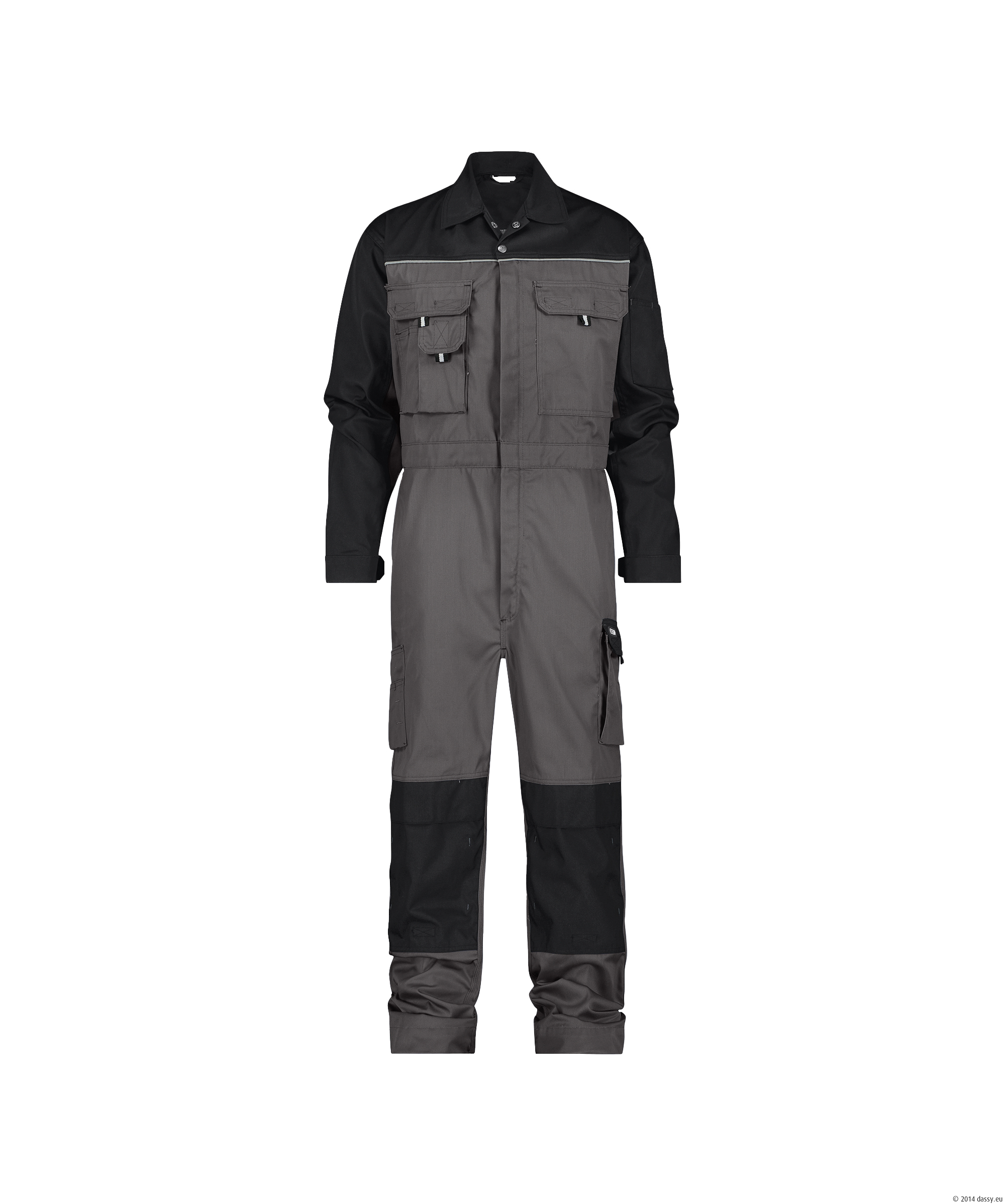 DASSY® Cannes 6471-zementgrau-schwarz XS
