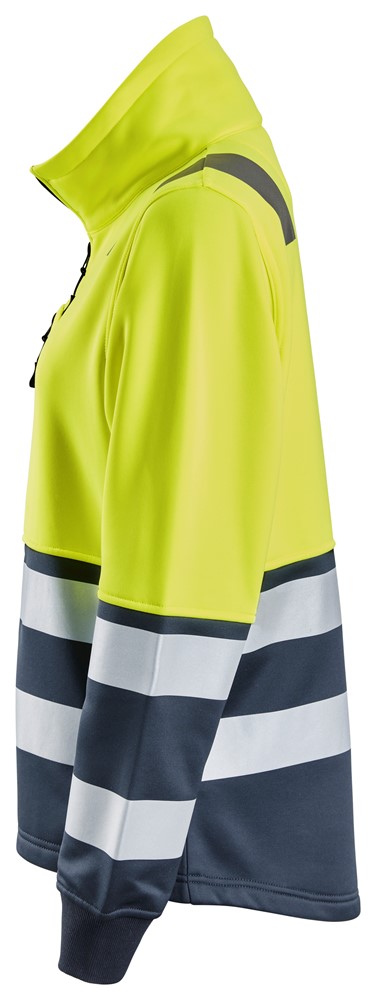 High-Vis-Damenjacke mit durchgehendem Reißverschluss, Warnschutzklasse 2