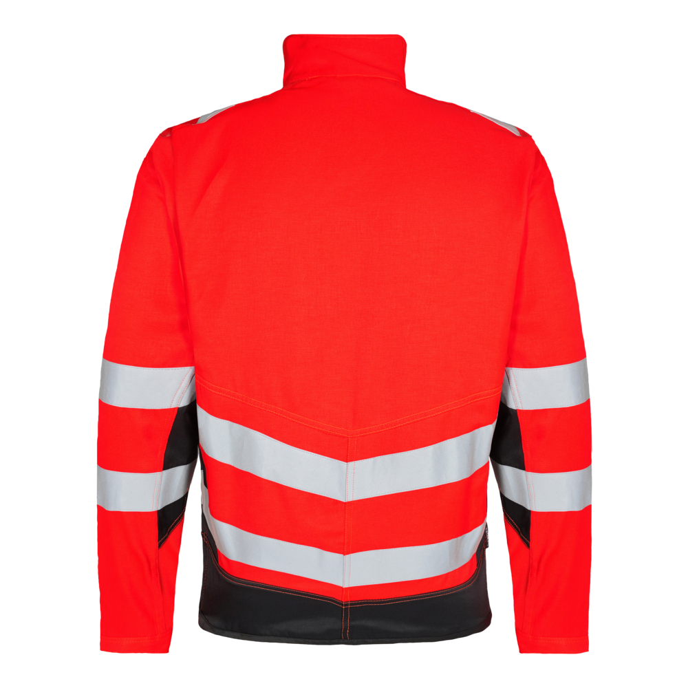 F. Engel Safety Light Arbeitsjacke 4720 rot/schwarz 3XL