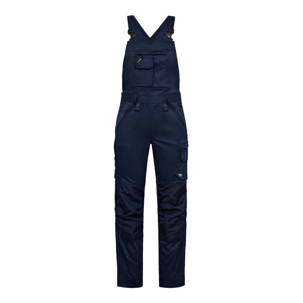 F. Engel X-treme Super Stretch Latzhose 165 blueink CH48C, Kurz