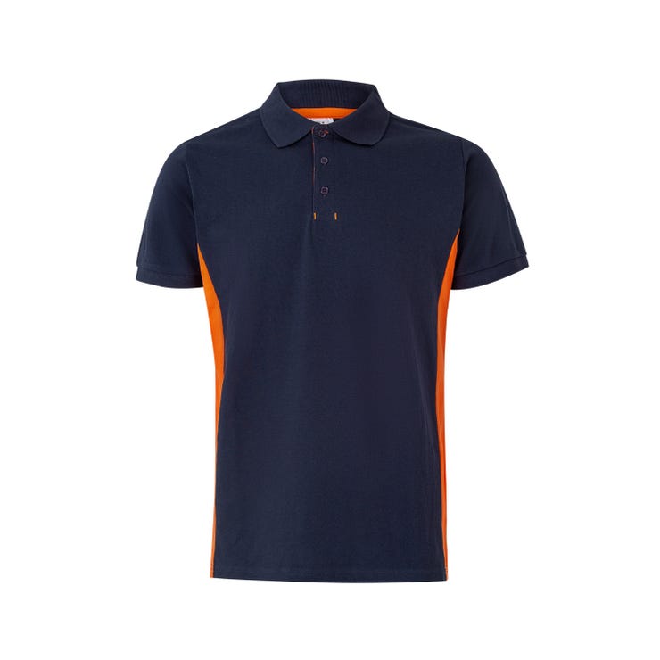 BLEU NAVY/ORANGE