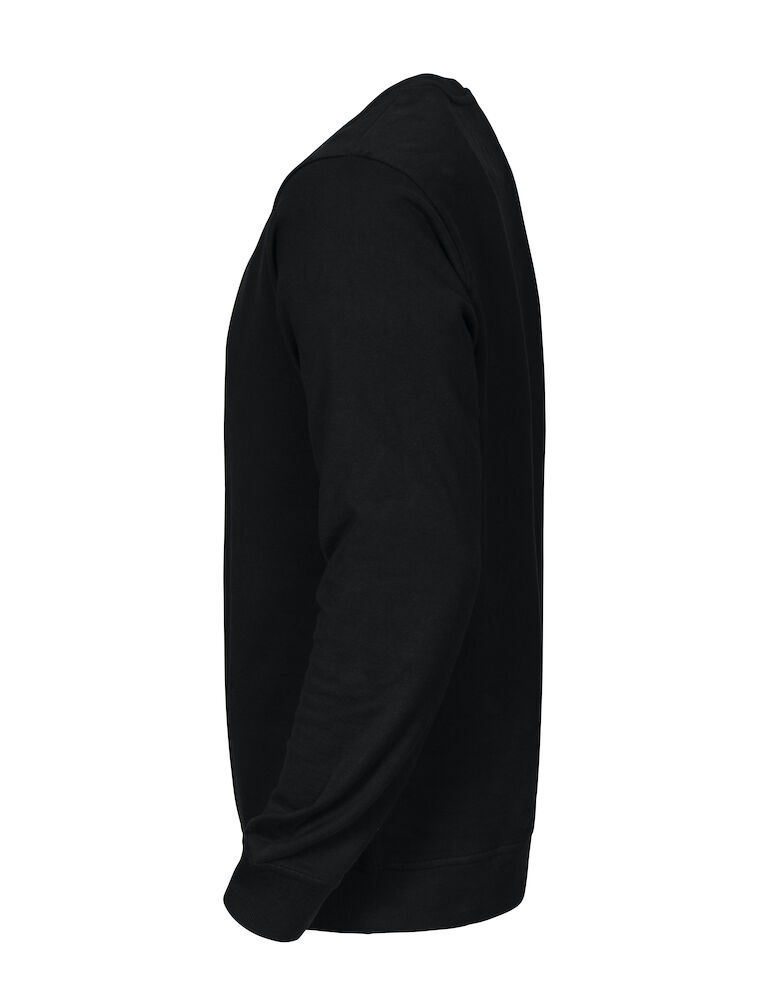2124 RUNDHALS SWEATSHIRT 99 schwarz L