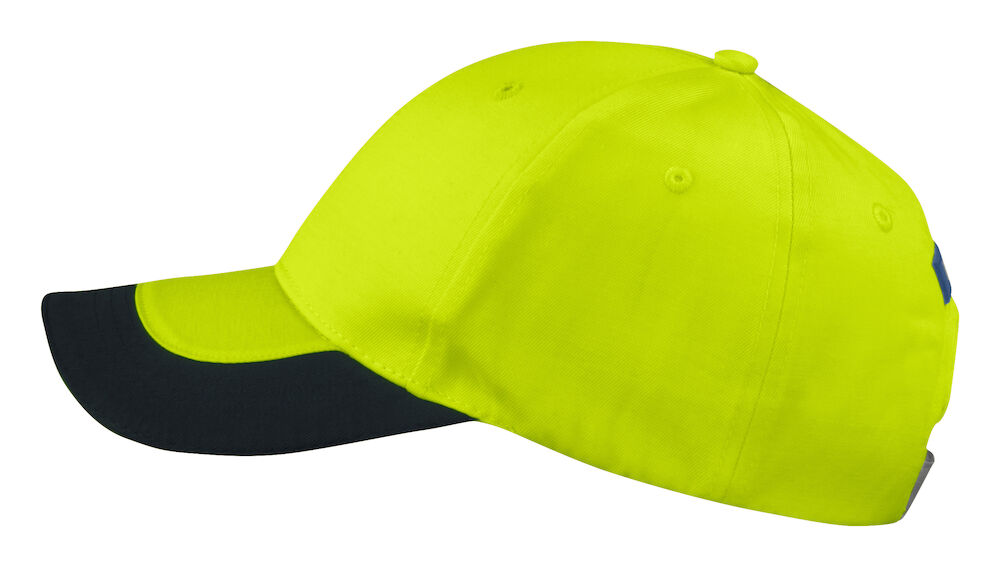 9013 SICHERHEITS-CAP 11 gelb/schwarz hv One Size