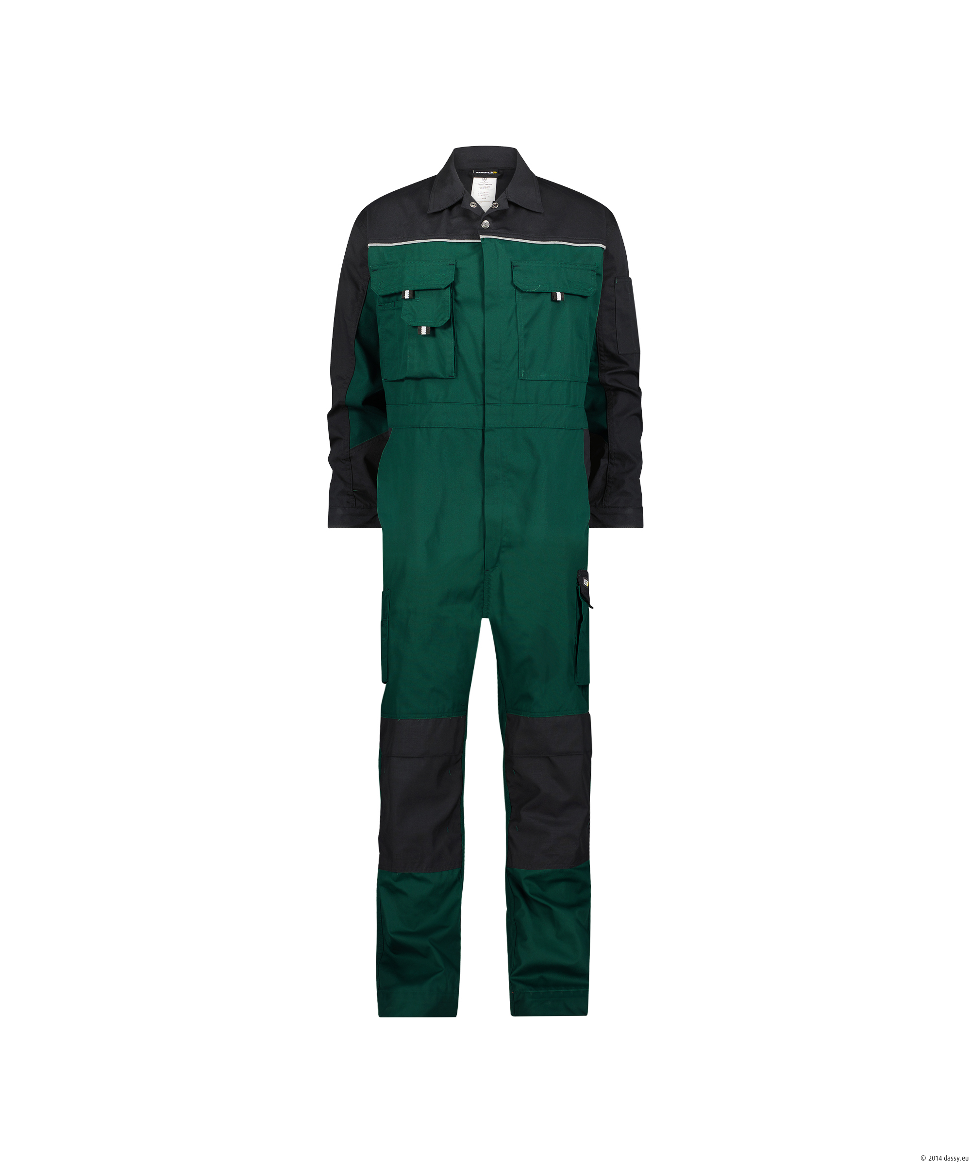 DASSY® Cannes 6371-flaschengrün-schwarz 3XL