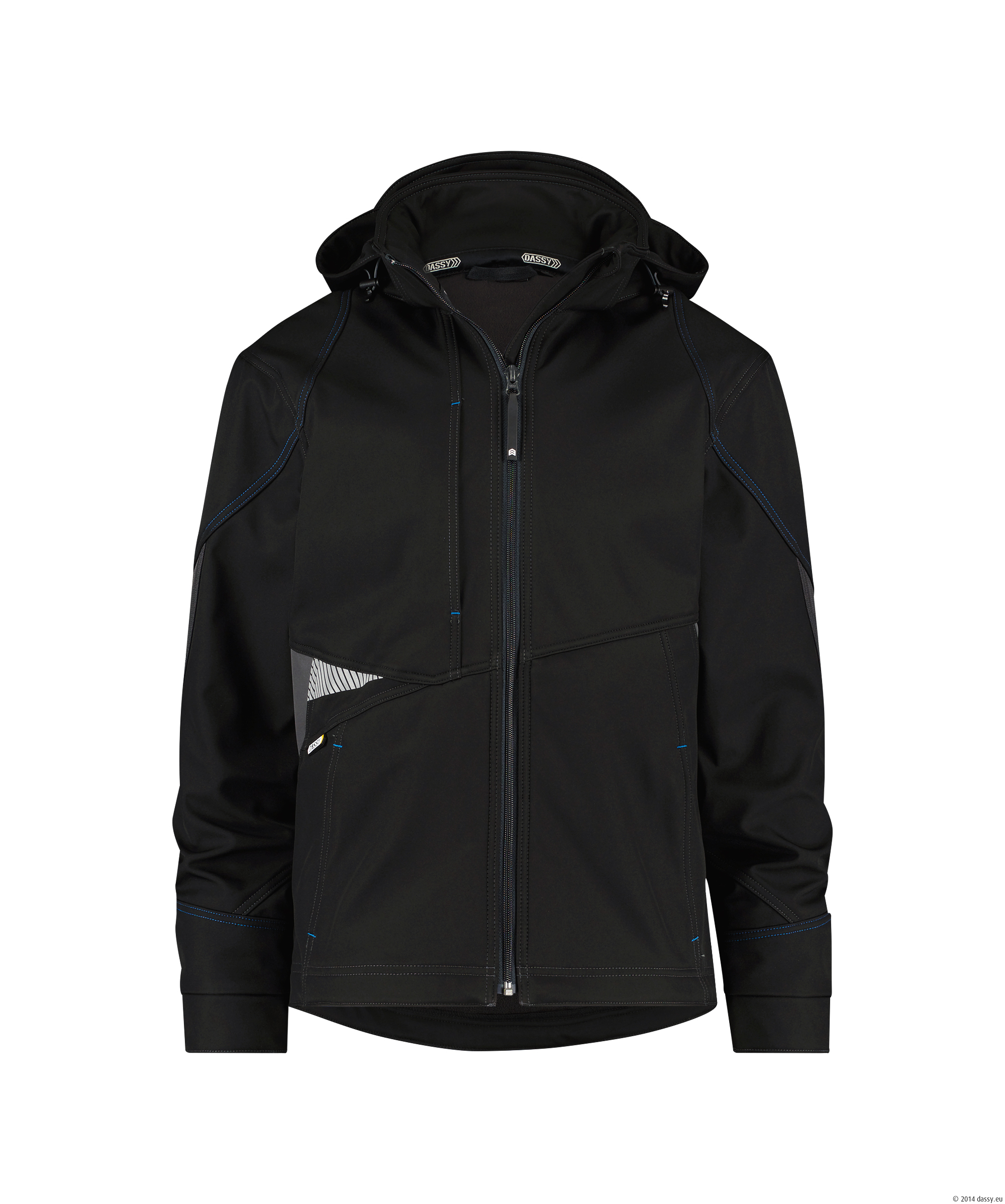 DASSY® Gravity 6744-schwarz-anthrazitgrau 4XL