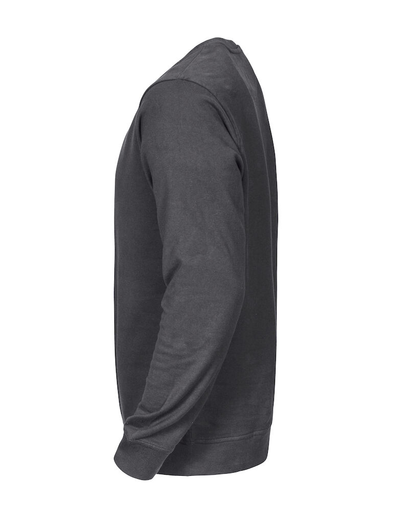 2124 RUNDHALS SWEATSHIRT 98 grau 2XL