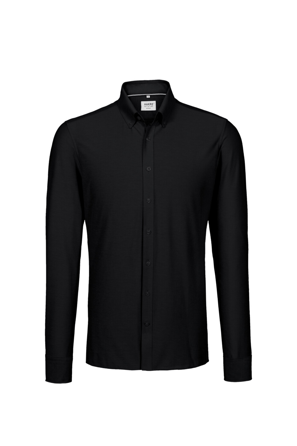 Hakro Langarm-Hemd Stretch 005-schwarz XL