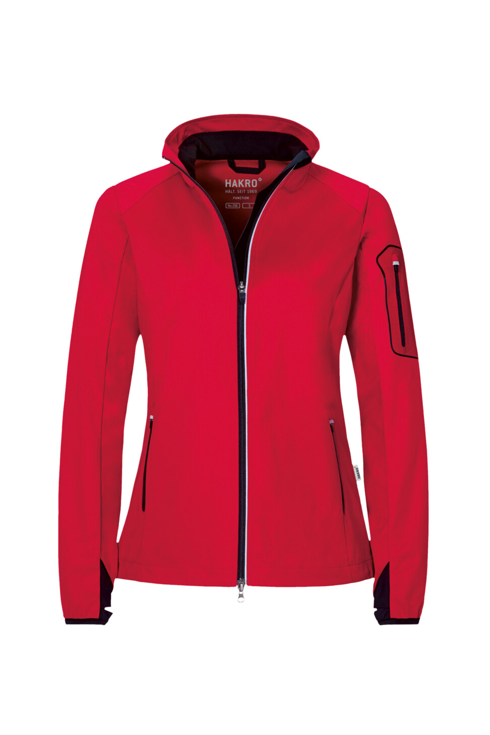 Hakro Damen Light-Softshelljacke Sidney 002-rot XS