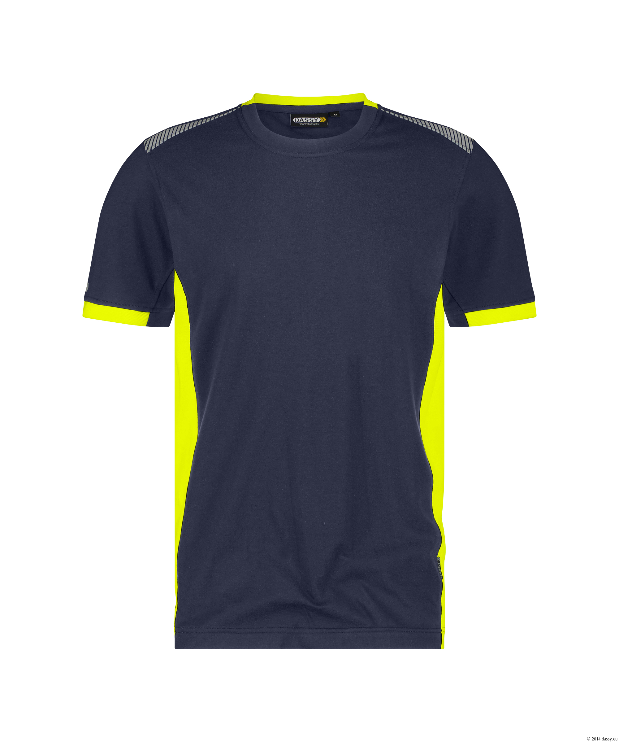 DASSY® Tampico 6895-nachtblau-neongelb XS
