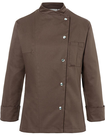 Kochjacke Larissa - Light Brown (ca. Pantone 438C)