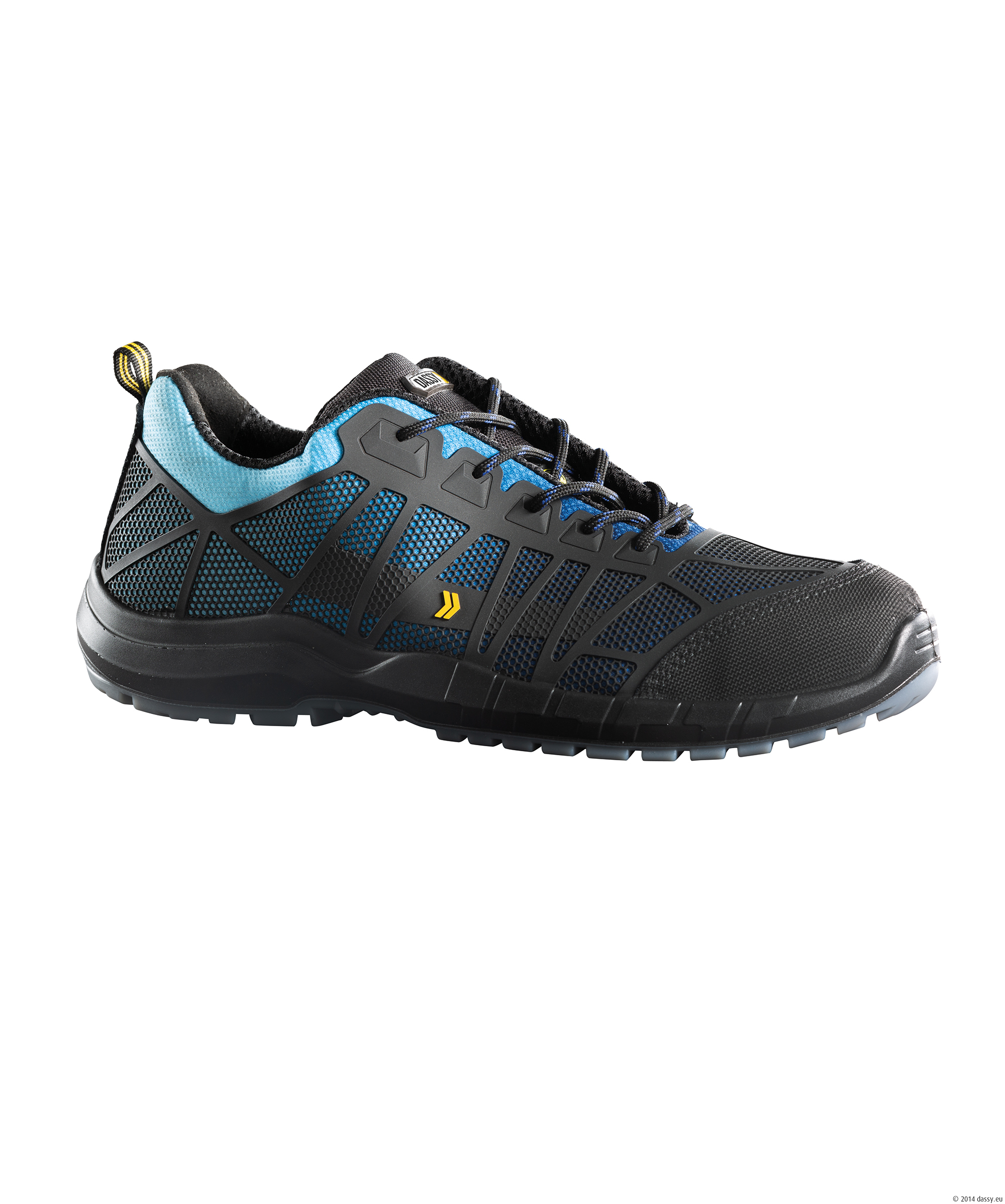 DASSY® Nox S3 5871-azurblau/schwarz 39