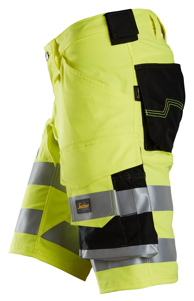 High-Vis-Stretchshorts, Warnschutzklasse 1