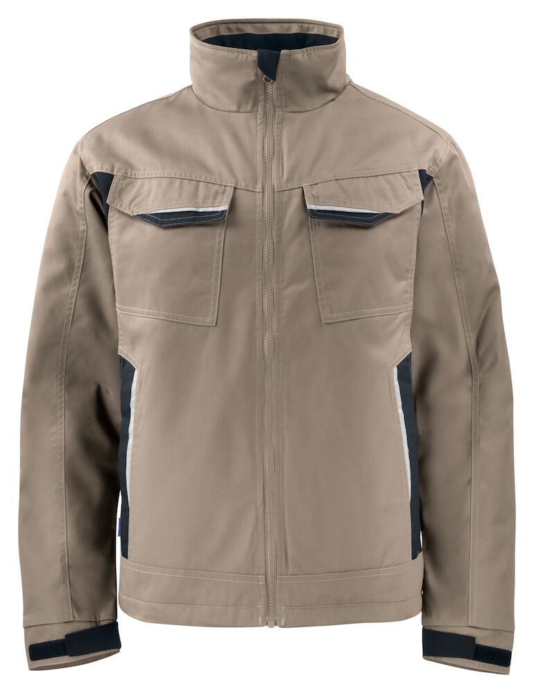 5426 GEFÜTTERTE SERVICE JACKE MIT KONTRASTELEMENTEN 82 khaki XS