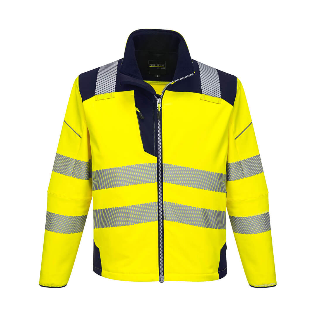 PW3 Warnschutz Softshelljacke