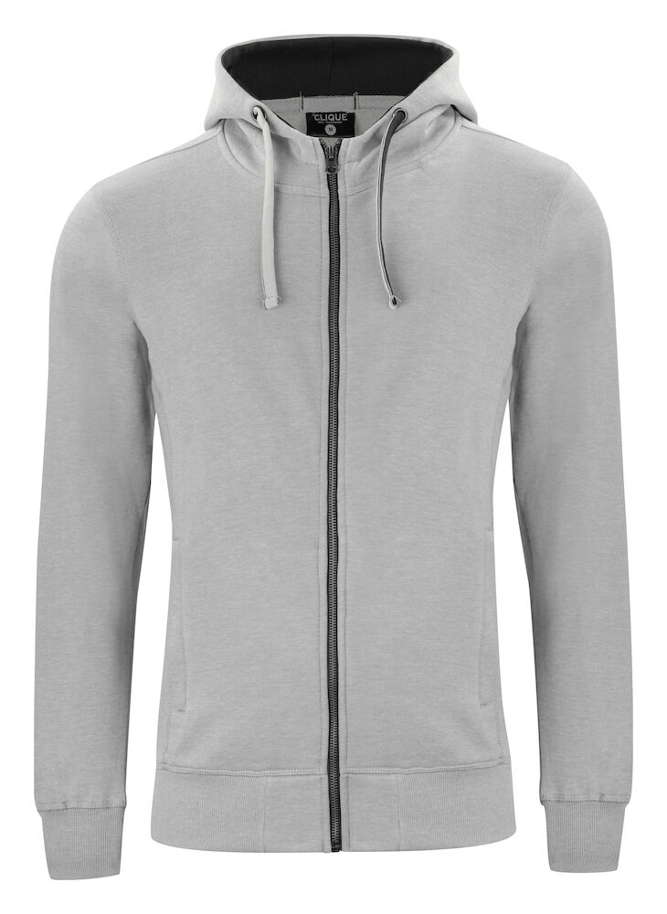Classic Hoody Full Zip 95 graumeliert L
