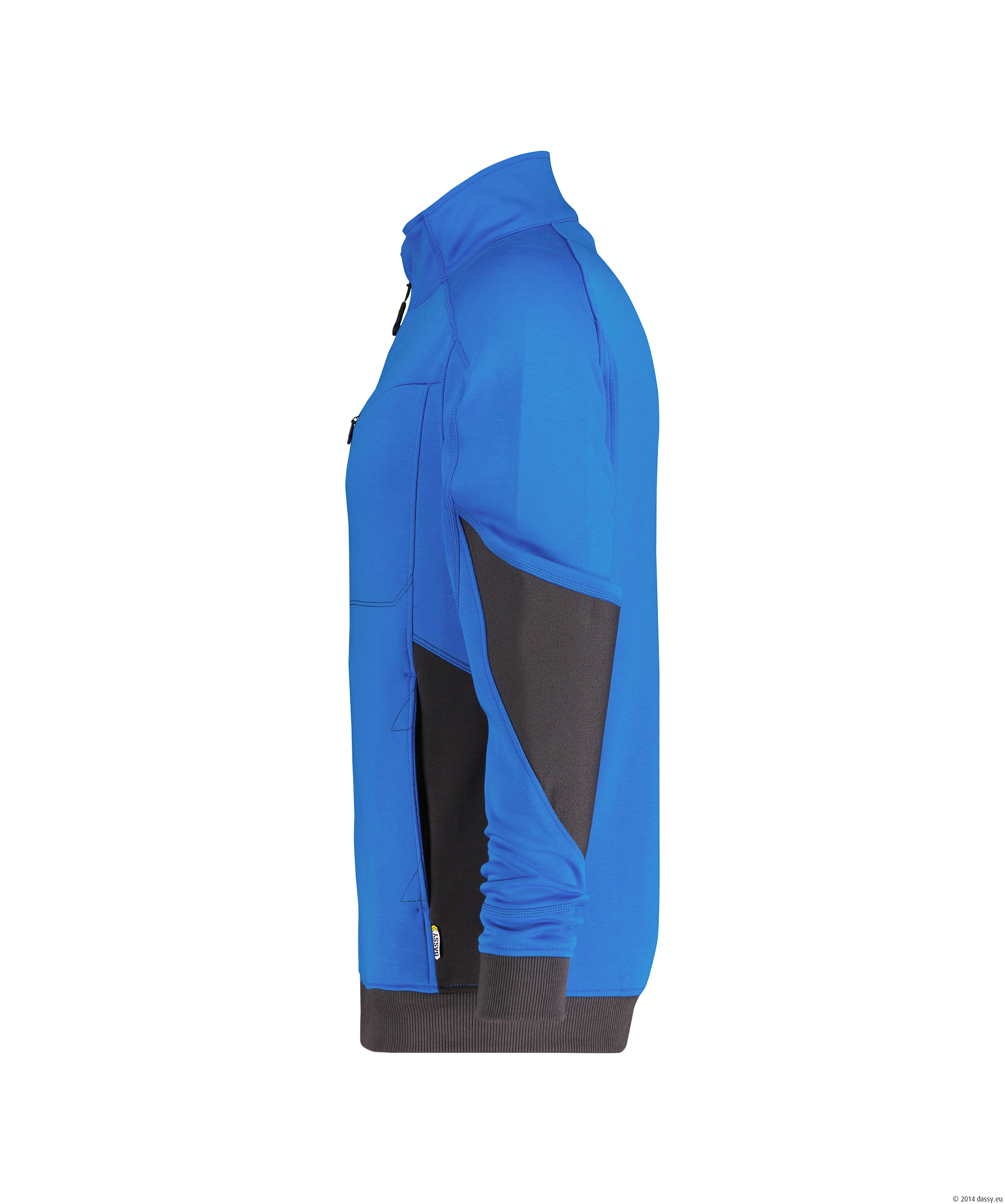 DASSY® Velox 6846-azurblau-anthrazitgrau 2XL