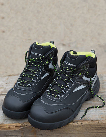 Blackwatch Safety Boot - Black/Silver