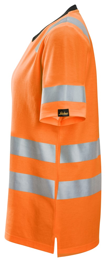 High-VIS, Damen-T-Shirt, Warnschutzklasse 2
