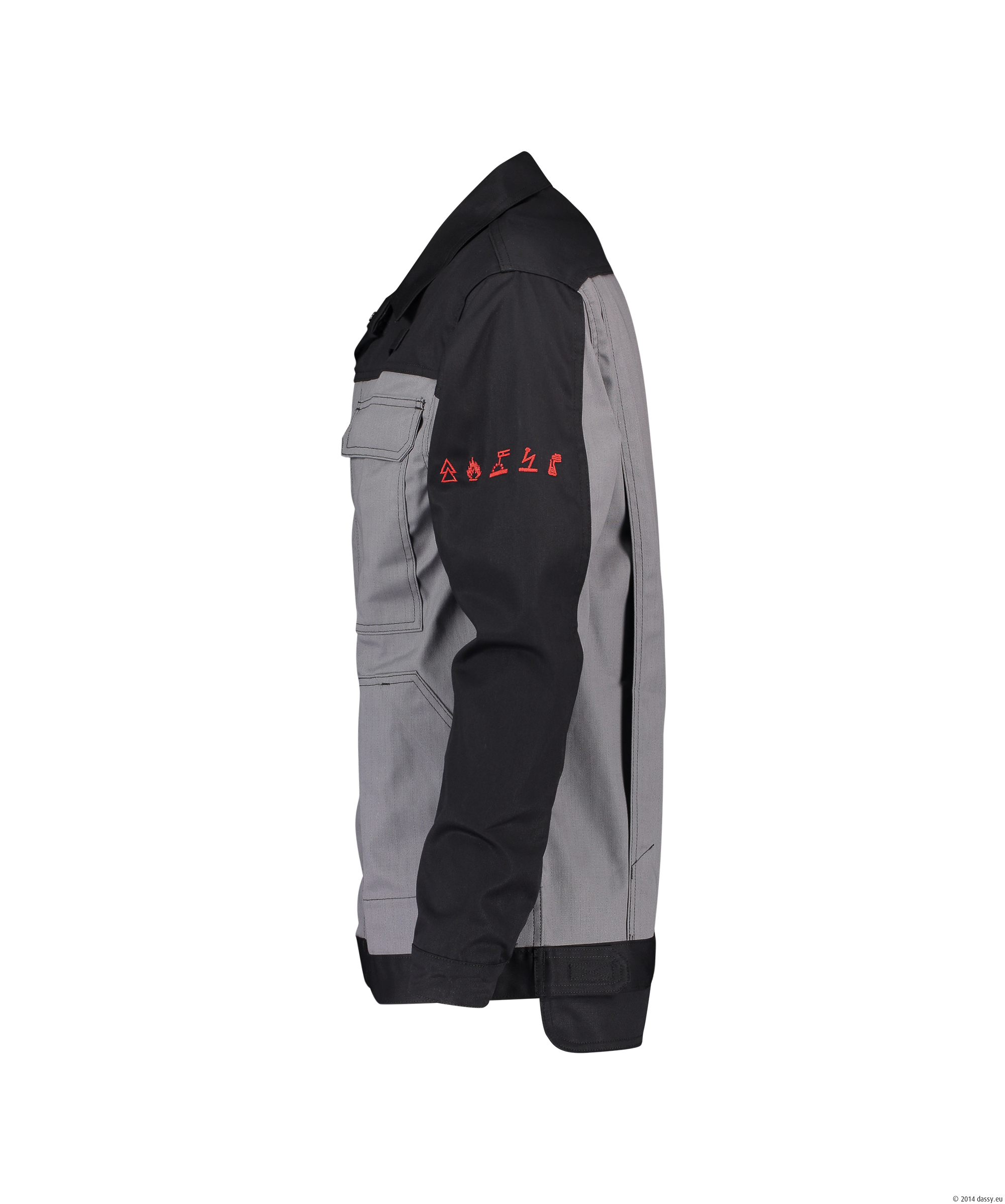 DASSY® Kiel 6474-grafitgrau-schwarz M