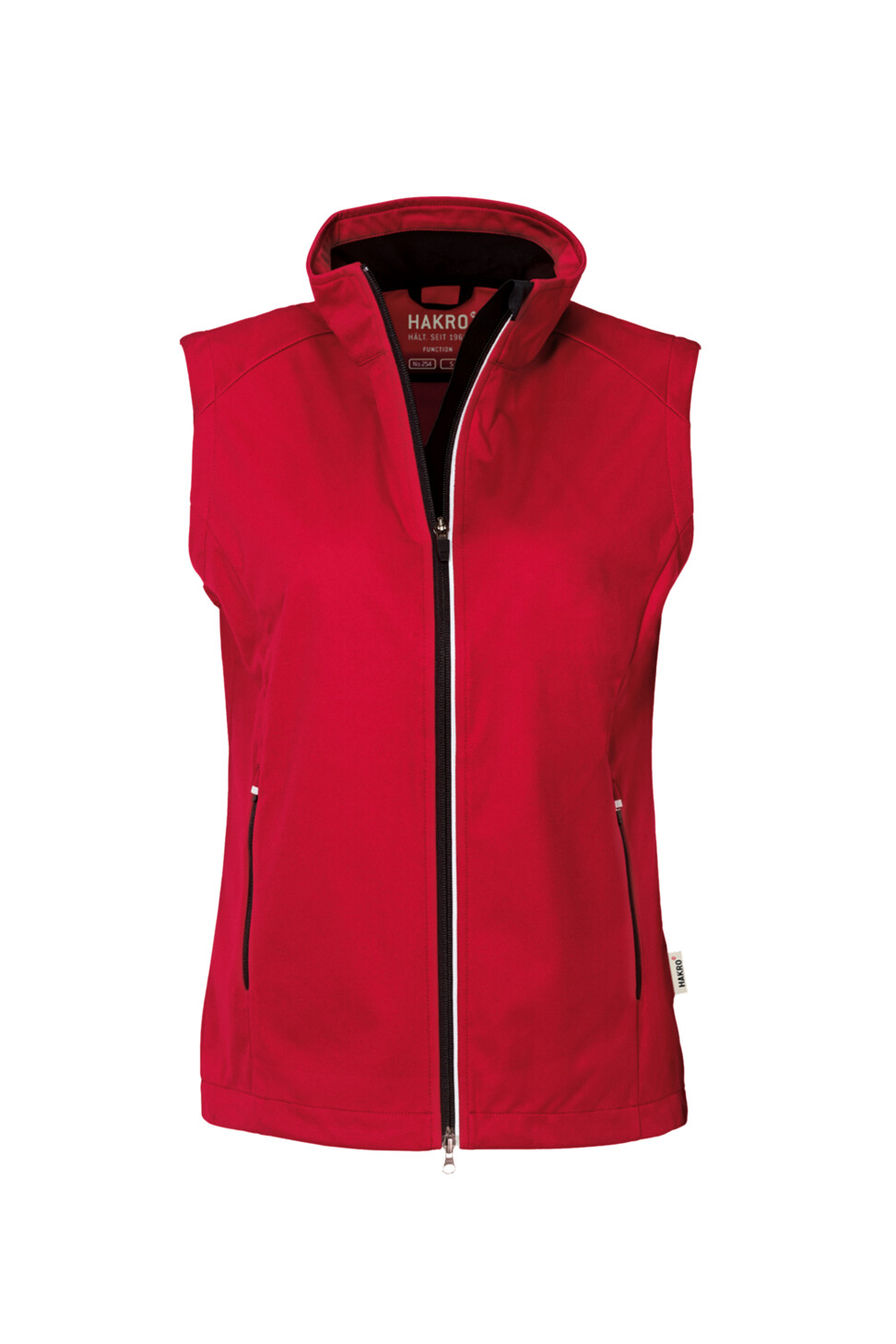 Hakro Damen Softshellweste Sarina 002-rot XS
